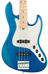 Solid body elektrische bas Sadowsky MetroLine 21-Fret Vintage J/J Bass Ash (4-String, Germany, MN) - Ocean Blue Transparent Satin