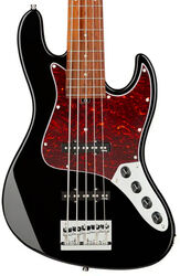 Solid body elektrische bas Sadowsky MetroExpress 21-Fret Vintage J/J Bass (5-String, MOR) - Black