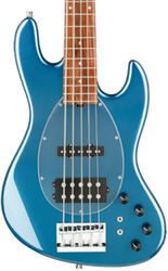Solid body elektrische bas Sadowsky MetroLine 21-Fret Vintage M/J Bass Alder 5-String (Germany, MOR) - Dark lake placid blue metallic