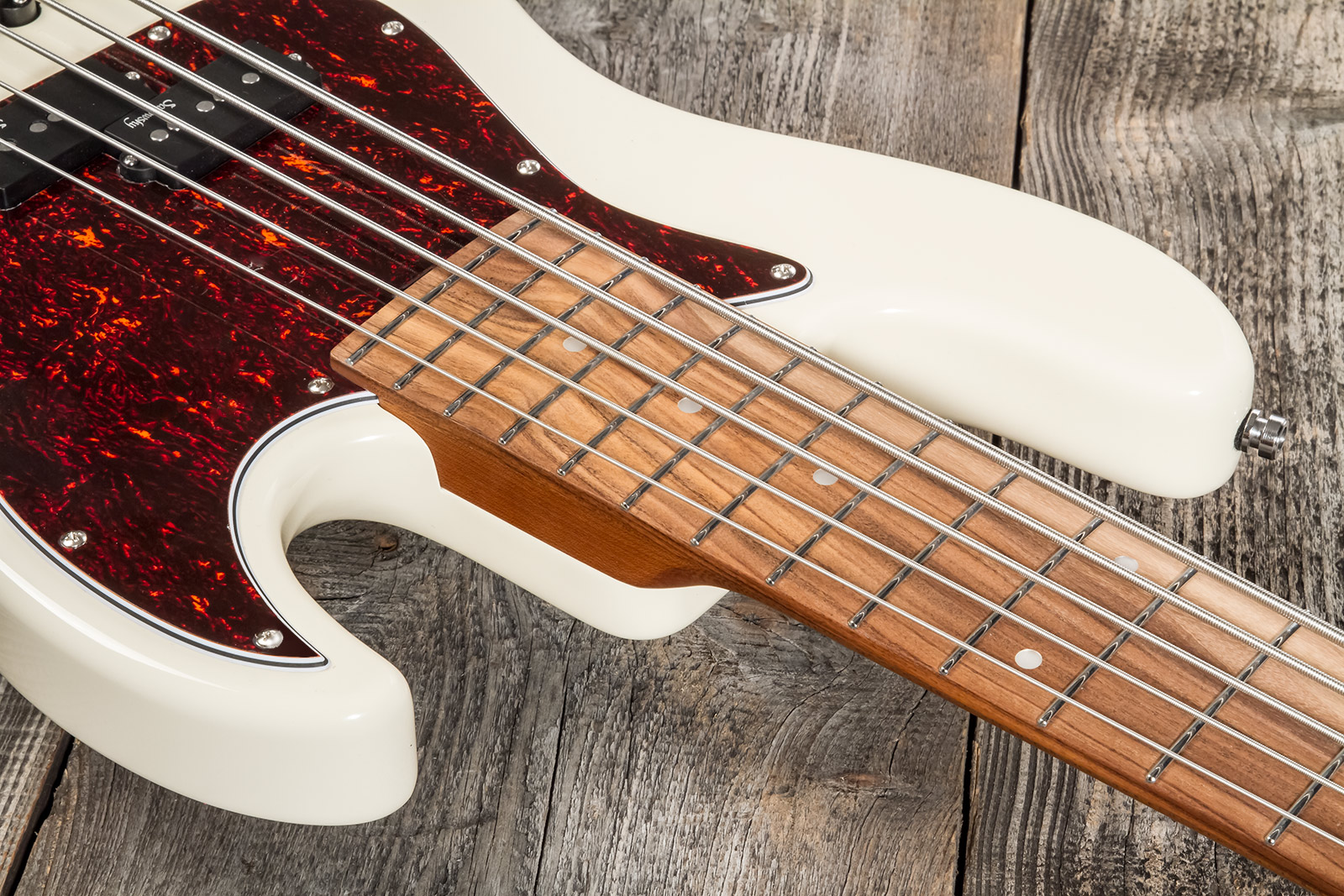 Sadowsky Hybrid Pj Bass 21 Fret 5c Metroexpress V2 Pf - Olympic White - Solid body elektrische bas - Variation 4