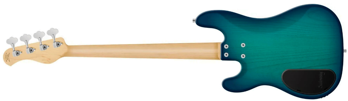 Sadowsky Hybrid Pj Bass 21 Fret Alder 4c Metroline All Active Mor - Bora Blue Burst Transparent Satin - Solid body elektrische bas - Variation 1