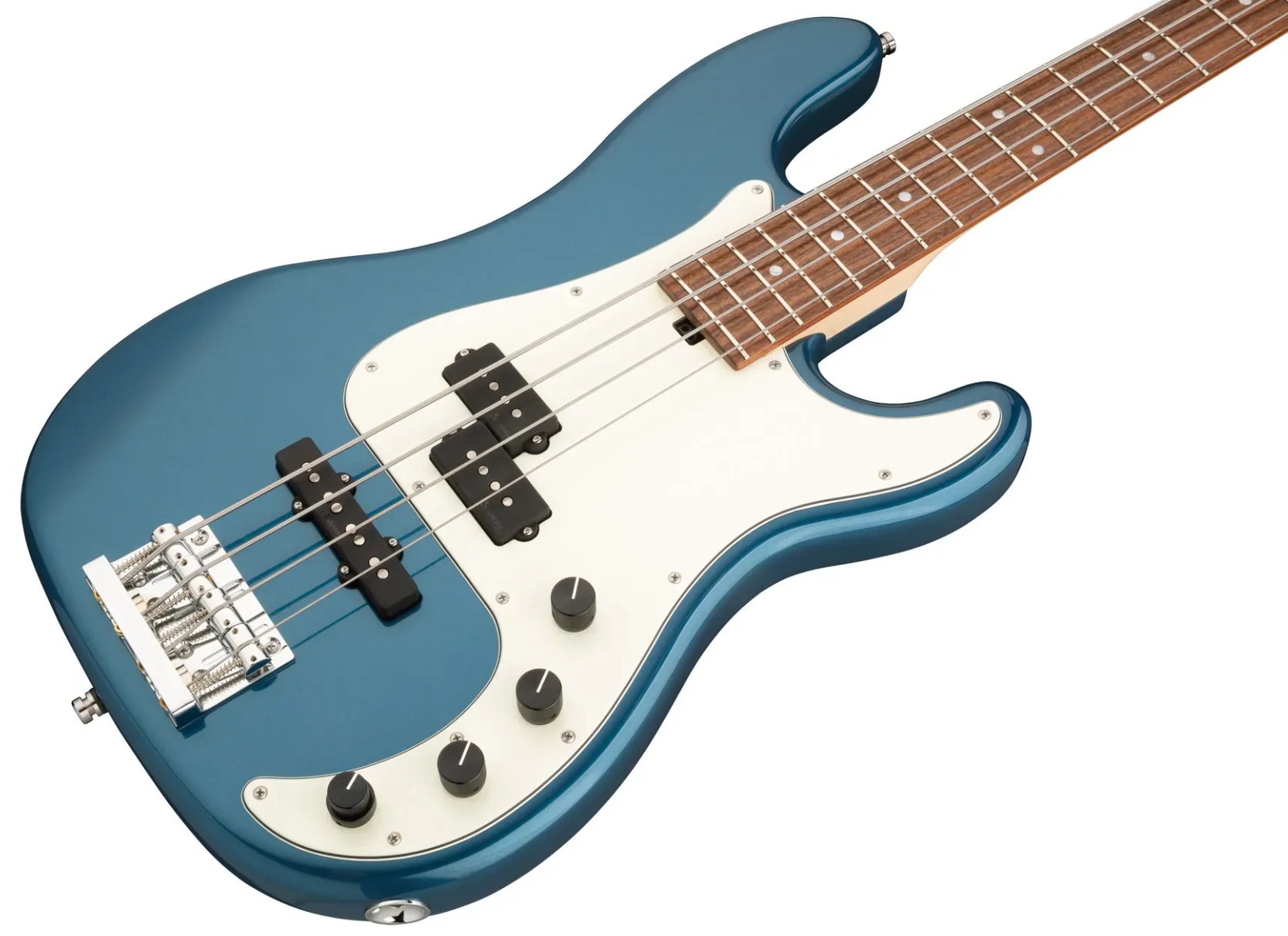 Sadowsky Hybrid Pj Bass 21 Fret Alder 4c Metroline All Active Mor - Dark Lake Placid Blue Metallic - Solid body elektrische bas - Variation 2
