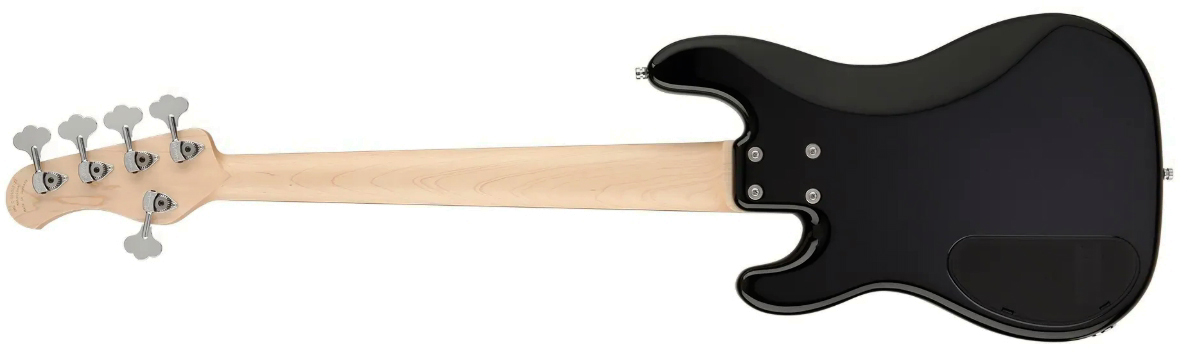 Sadowsky Hybrid Pj Bass 21 Fret Alder 5c Metroline All Active Mor - Solid Black High Polish - Solid body elektrische bas - Variation 1