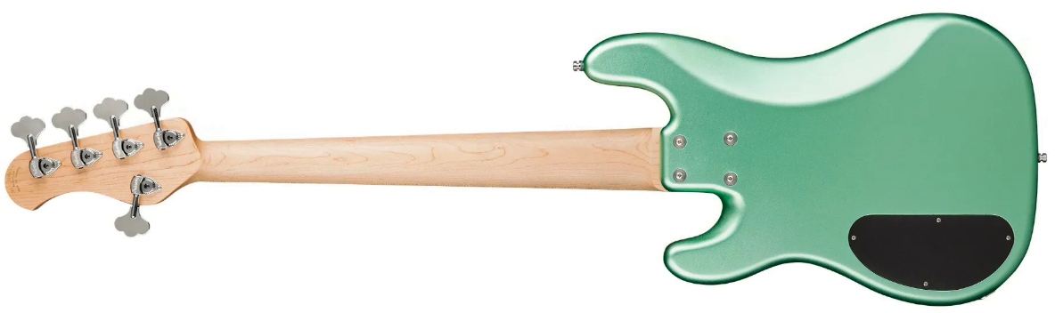 Sadowsky Hybrid Pj Bass 21 Fret Alder 5c Metroline All Active Mor - Sage Green Metallic Satin - Solid body elektrische bas - Variation 1