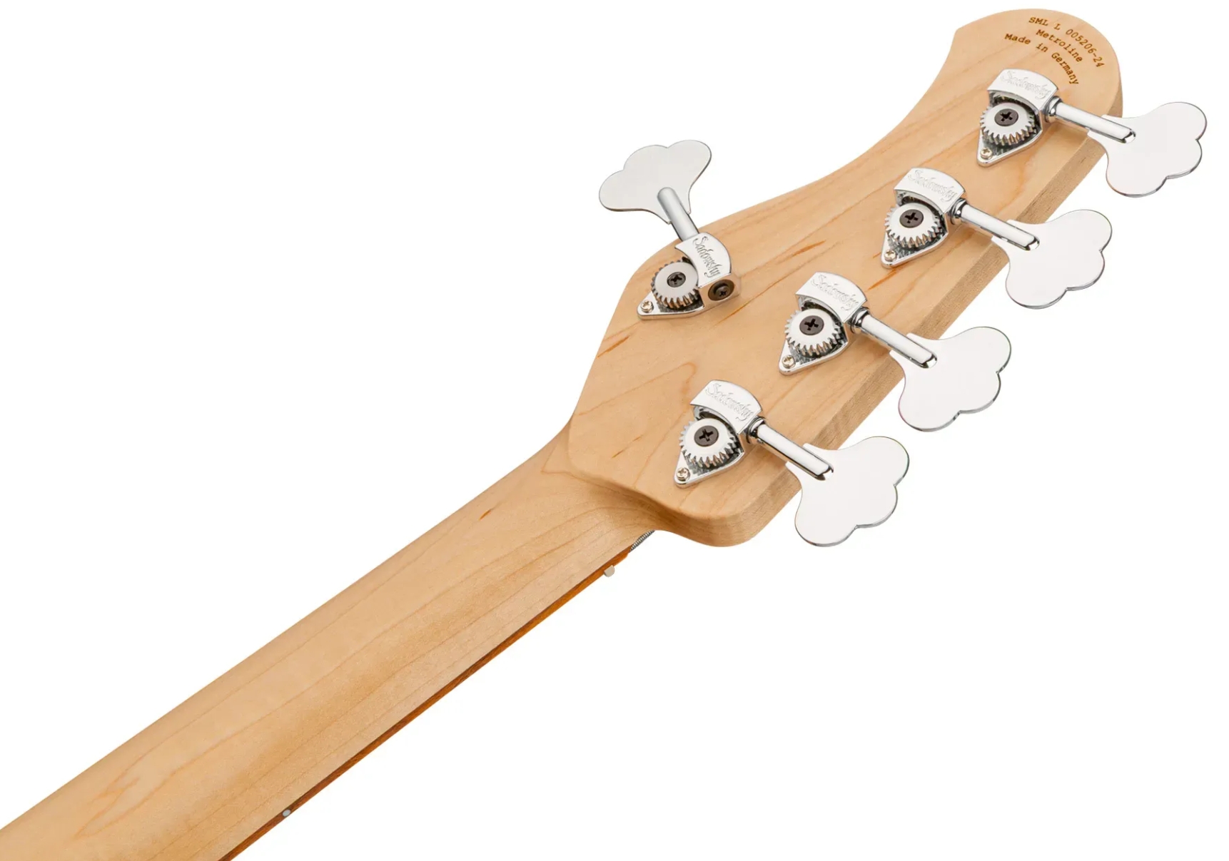 Sadowsky Hybrid Pj Bass 21 Fret Alder 5c Metroline All Active Mor - Antique Tobacco Transparent Satin - Solid body elektrische bas - Variation 3