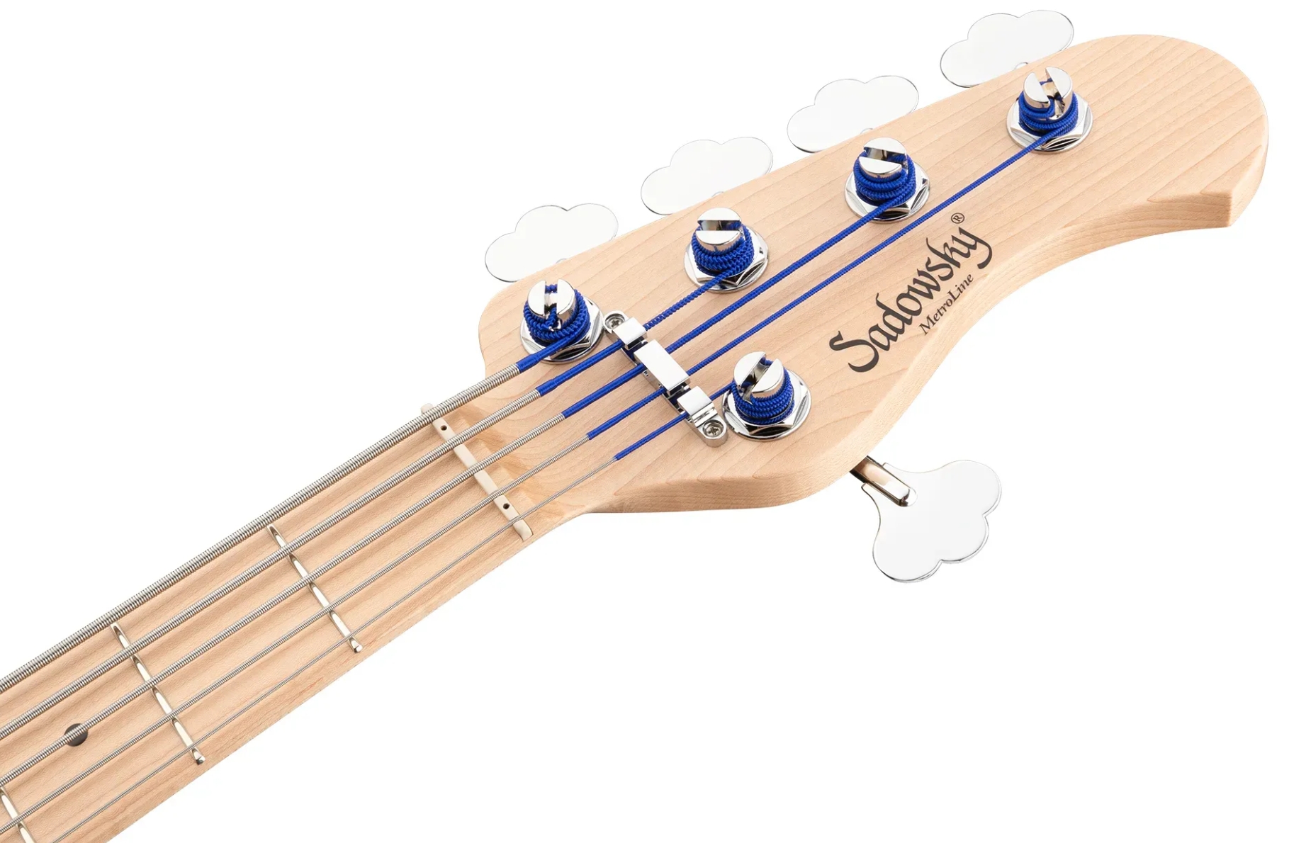 Sadowsky Hybrid Pj Bass 21 Fret Ash 5c Metroline All Active Mn - Almond Sunburst Transparent Satin - Solid body elektrische bas - Variation 4
