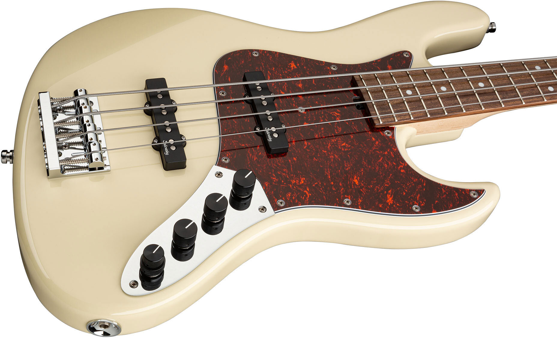 Sadowsky Modern Bass 24 Fret Alder 4c Metroline All Active Mor - Solid Olympic White - Solid body elektrische bas - Variation 2