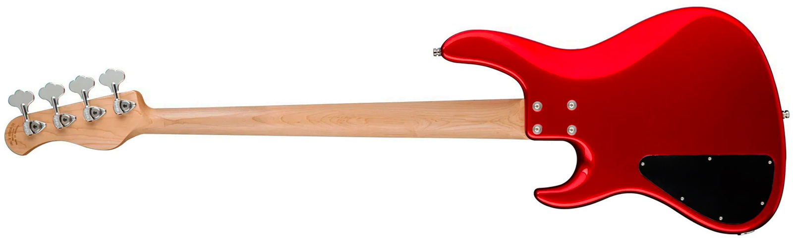 Sadowsky Modern Bass 24 Fret Ash 4c Metroline All Active Mn - Solid Candy Apple Red Metallic - Solid body elektrische bas - Variation 1