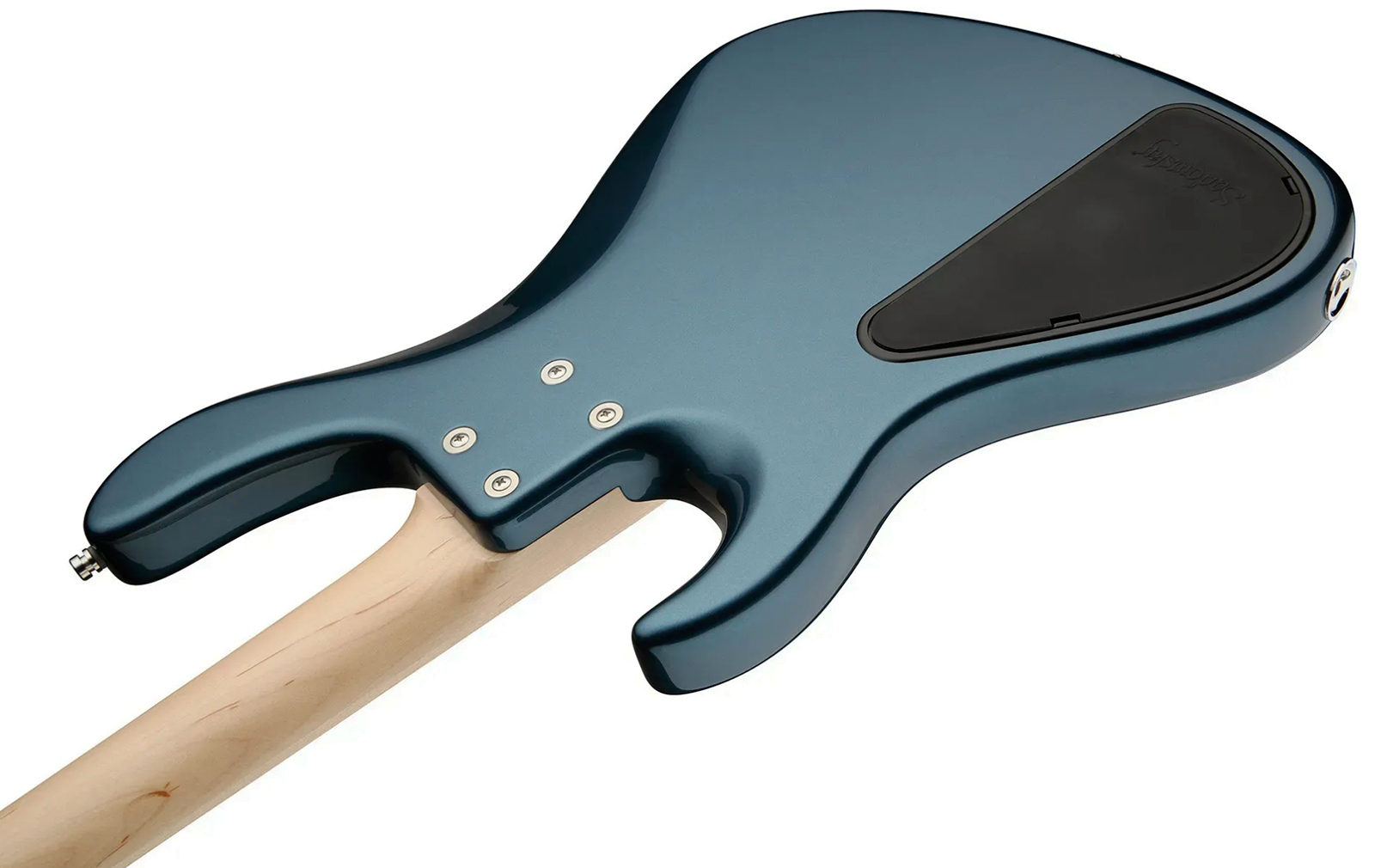 Sadowsky Modern Bass 24 Fret Ash 4c Metroline All Active Mn - Solid Dark Lake Placid Blue Metallic - Solid body elektrische bas - Variation 3