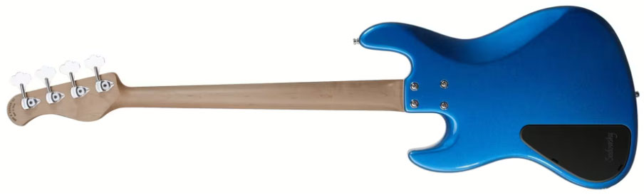 Sadowsky Vintage Jj Bass 21 Fret 4c Metroexpress V2 Mn - Ocean Blue Metallic - Solid body elektrische bas - Variation 1