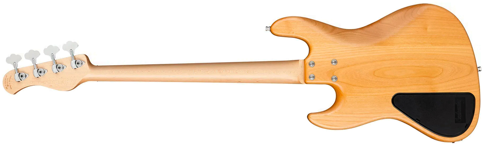 Sadowsky Vintage Jj Bass 21 Fret Alder 4c Metroline All Active Mor - Natural Transparent Satin - Solid body elektrische bas - Variation 1