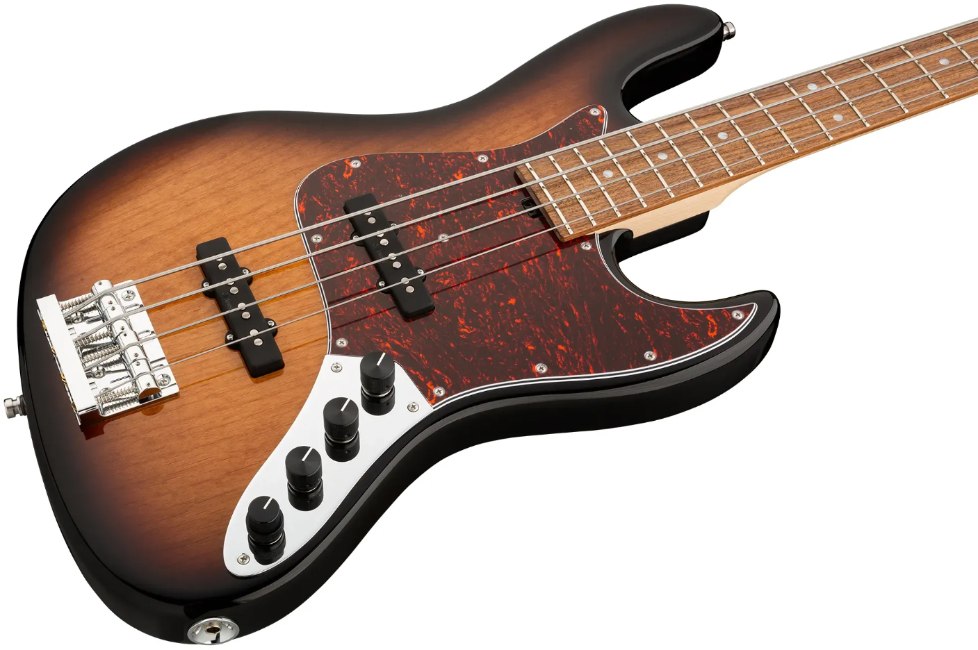 Sadowsky Vintage Jj Bass 21 Fret Alder 4c Metroline All Active Mor - '59 Burst Transparent - Solid body elektrische bas - Variation 2
