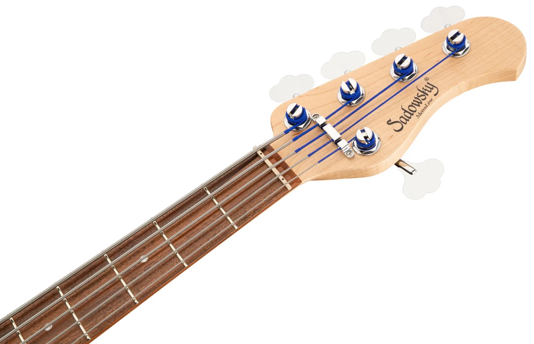 Sadowsky Vintage Jj Bass 21 Fret Alder 5c Metroline All Active Mor - Solid Sage Green Metallic Satin - Solid body elektrische bas - Variation 4