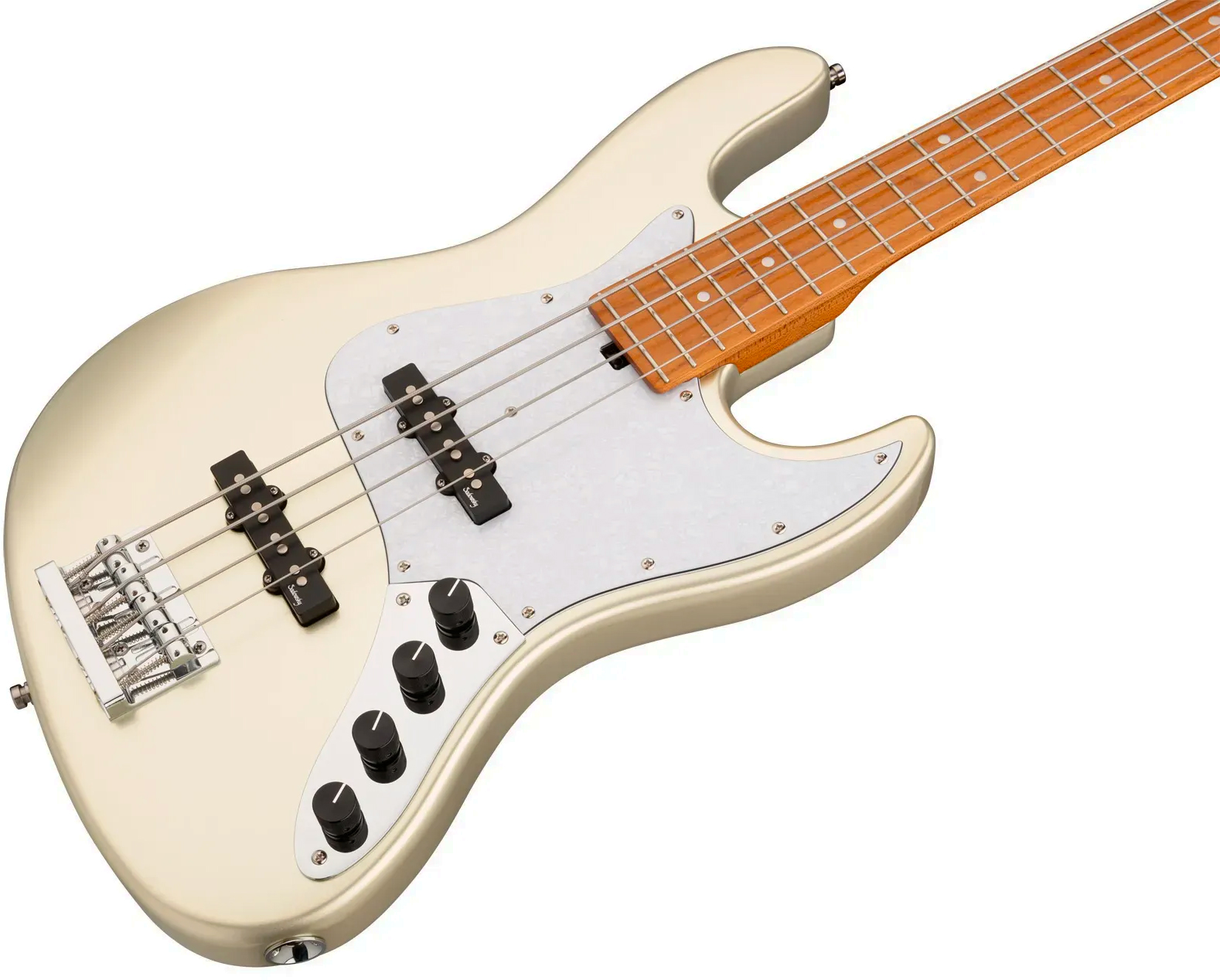 Sadowsky Vintage Jj Bass 21f 4c Metroexpress Mn - Champagne Metallic - Solid body elektrische bas - Variation 2