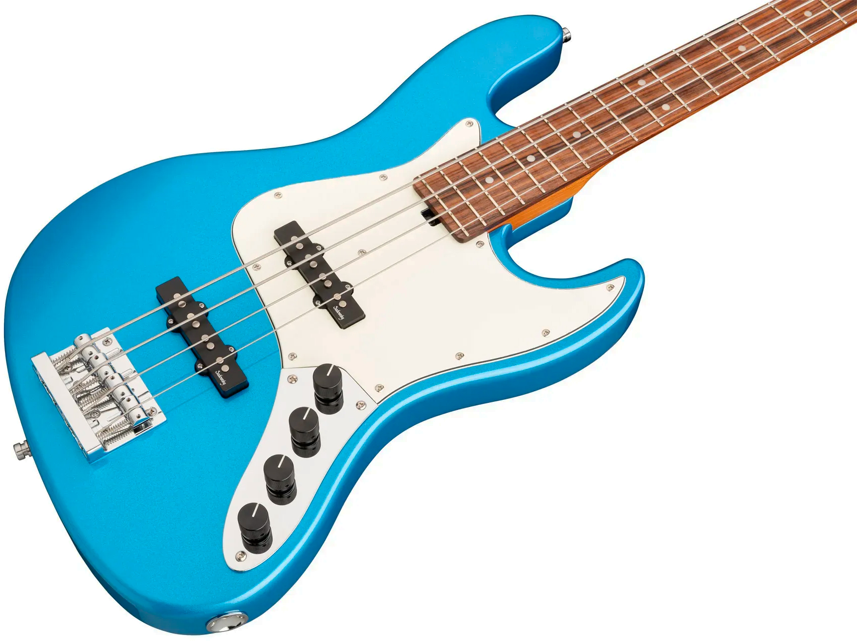 Sadowsky Vintage Jj Bass 21f 4c Metroexpress Mor - Ocean Blue Metallic - Solid body elektrische bas - Variation 7