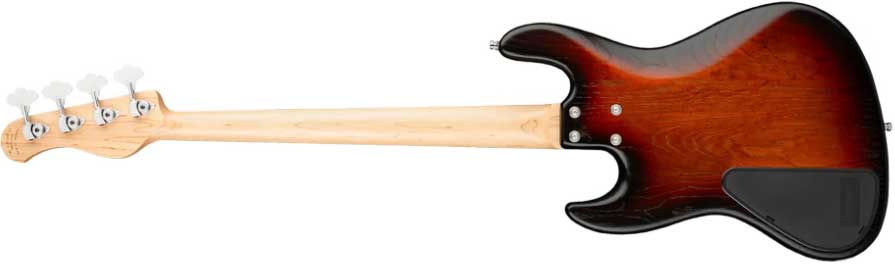Sadowsky Vintage M/j Bass 21f Ash 4c Metroline All Active Mn - Almond Sunburst Trans. Satin - Solid body elektrische bas - Variation 1