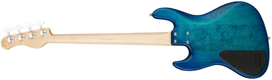 Sadowsky Vintage M/j Bass 21f Ash 4c Metroline All Active Mn - Bora Blue Burst Trans. Satin - Solid body elektrische bas - Variation 1