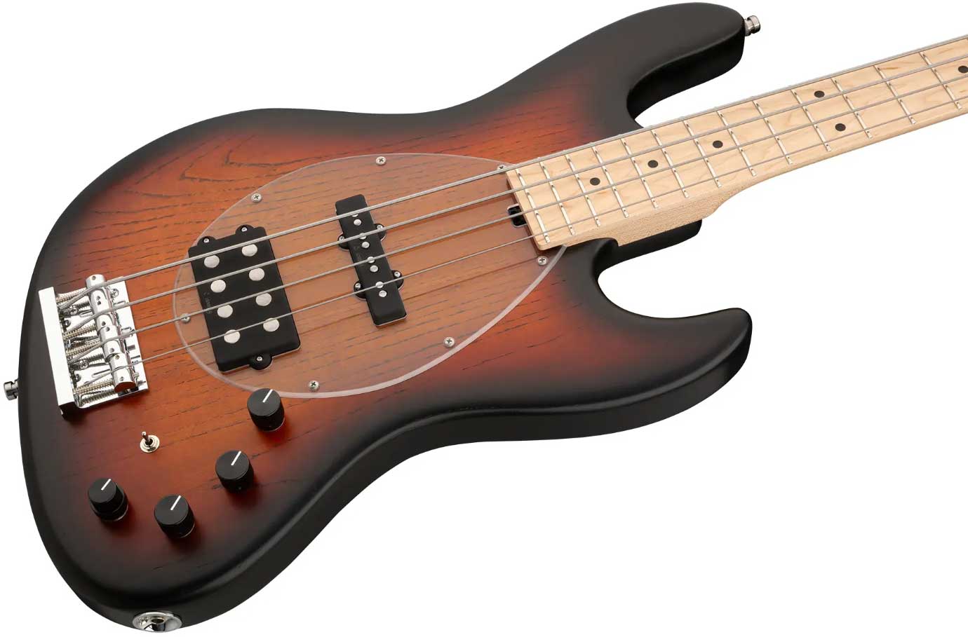 Sadowsky Vintage M/j Bass 21f Ash 4c Metroline All Active Mn - Almond Sunburst Trans. Satin - Solid body elektrische bas - Variation 2