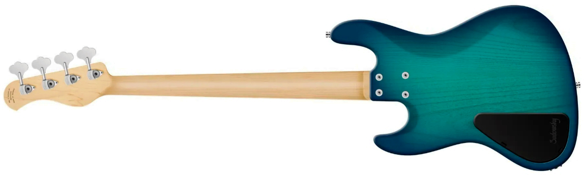 Sadowsky Vintage Mj Bass 21f Alder 4c Metroline All Active Mor - Bora Blue Burst Satin - Solid body elektrische bas - Variation 1
