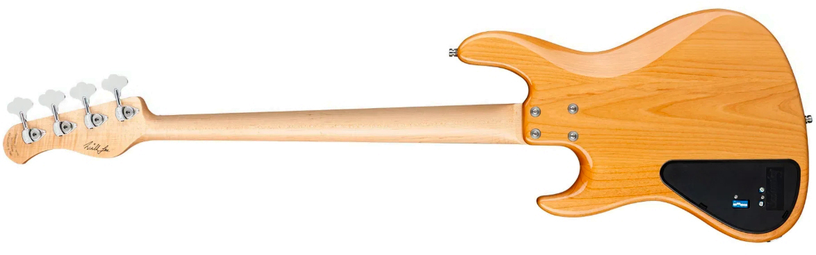 Sadowsky Will Lee 22-fret Alder 4c Metroline Signature All Active Mn - Natural Transparent Gloss - Solid body elektrische bas - Variation 1