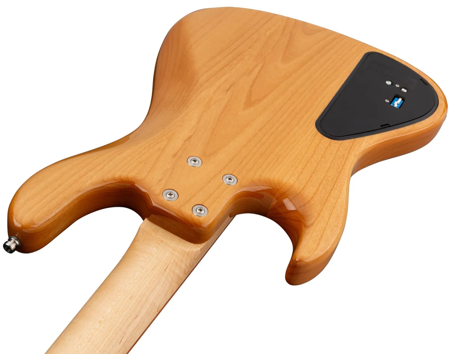Sadowsky Will Lee 22-fret Alder 4c Metroline Signature All Active Mn - Natural Transparent Gloss - Solid body elektrische bas - Variation 3
