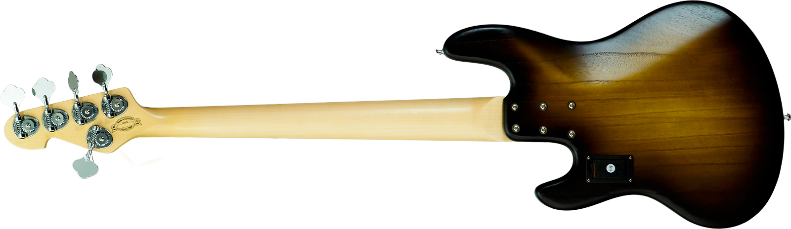Sandberg California Tm Sl Superlight 5c All Active Mn #50318 - Matt Tobacco Sunburst - Solid body elektrische bas - Variation 7