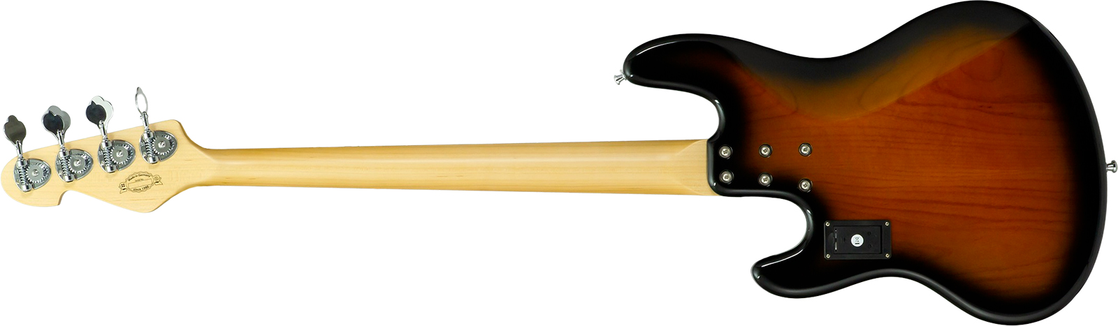 Sandberg California Tm4 Sl Abalone Dots Superlight 4c All Active Pf - Tobacco Sunburst - Solid body elektrische bas - Variation 1