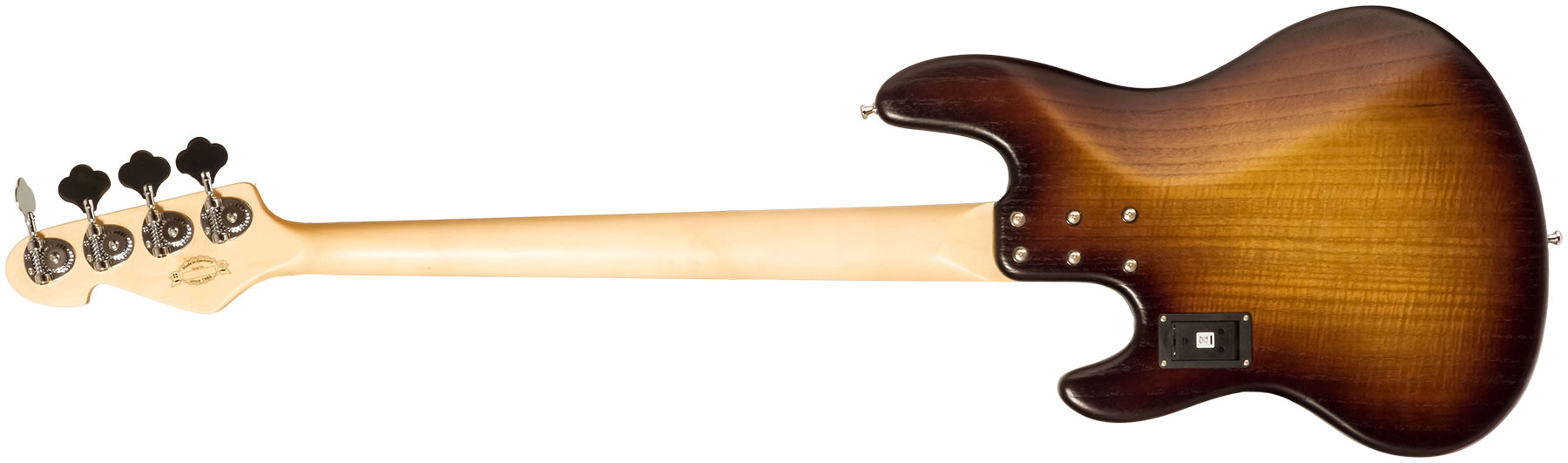 Sandberg California Tm4 Sl Superlight All Active Pf - Tobacco Sunburst - Solid body elektrische bas - Variation 1