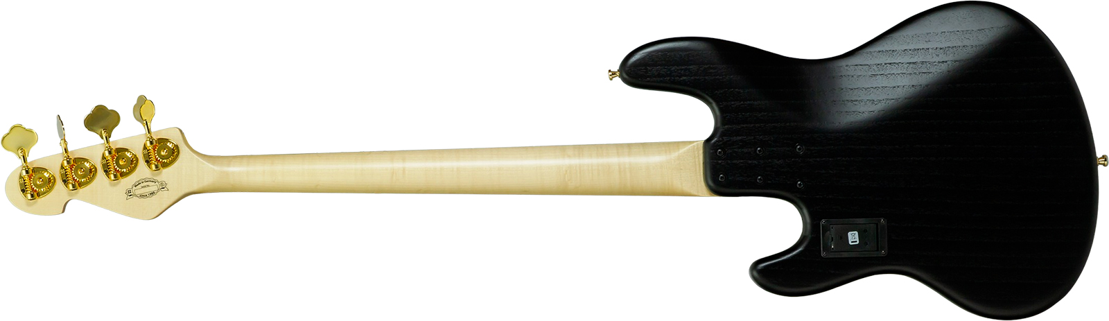 Sandberg California Tm4 Sl Superlight Gh 4c All Active Pf - Highgloss Black W. Matched Headstock - Solid body elektrische bas - Variation 2