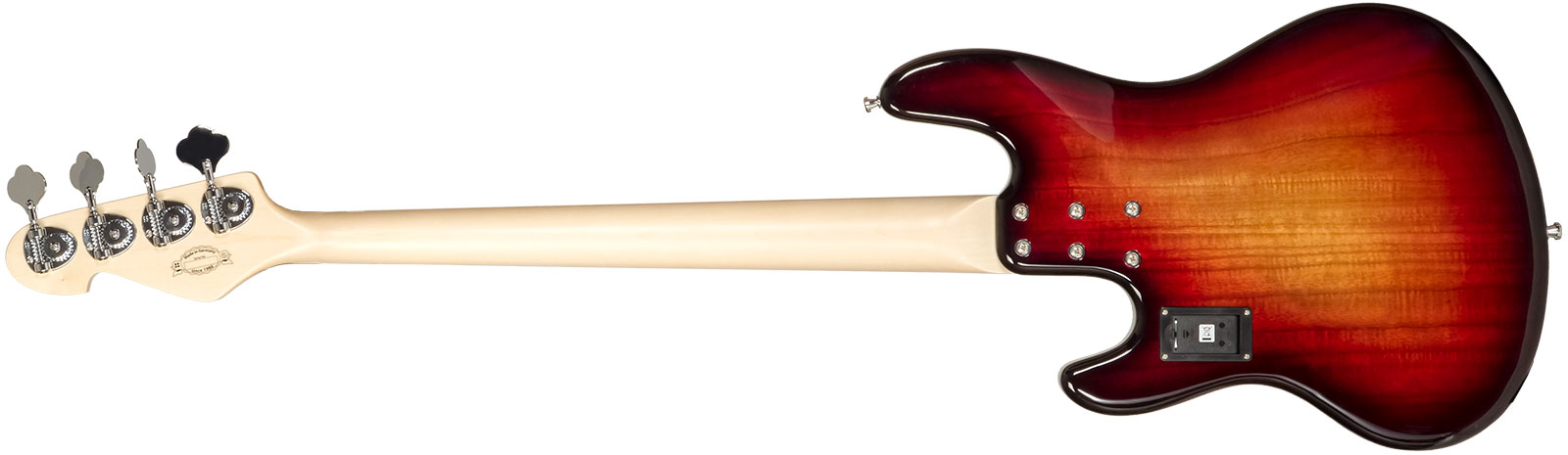 Sandberg California Tm4 Sl Superlight Ltd Active Pf - Ultra Soft Aged 3-tone Sunburst Gloss - Solid body elektrische bas - Variation 1