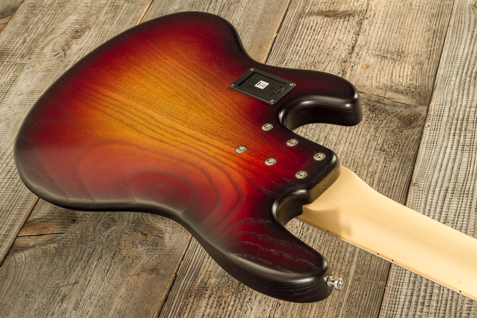 Sandberg California Tm5 Sl Superlight 5c All Active Mn - 3-tone Sunburst - Solid body elektrische bas - Variation 6