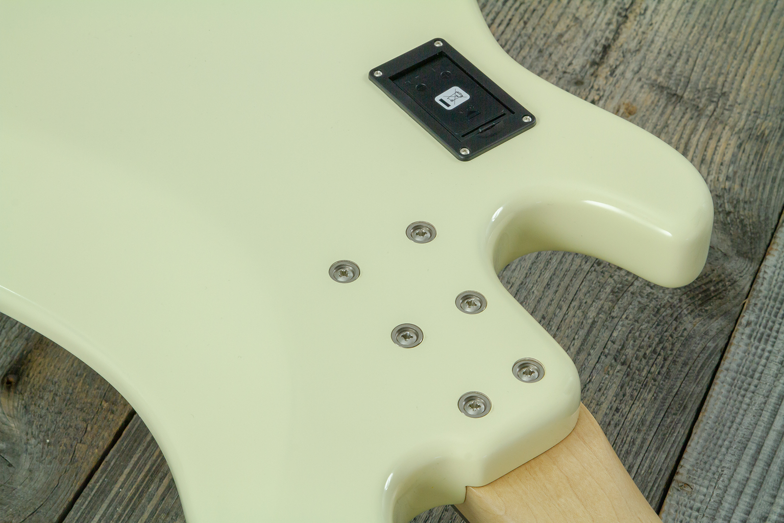 Sandberg California Vm4 Abalone Dots All 4c Active Rw - Highgloss Creme - Solid body elektrische bas - Variation 16