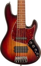 Solid body elektrische bas Sandberg                       California TM5 SL Superlight #45195 - 3-Tone Sunburst