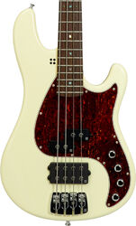 Solid body elektrische bas Sandberg                       California VM 4-String (Abalone Dots, RW) - Highgloss Creme