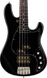 California VM 4-String (White Dots, RW) - Highgloss Black