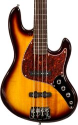 Solid body elektrische bas Sandberg                       Electra Bass TT 4 (RW) - 3-tone sunburst