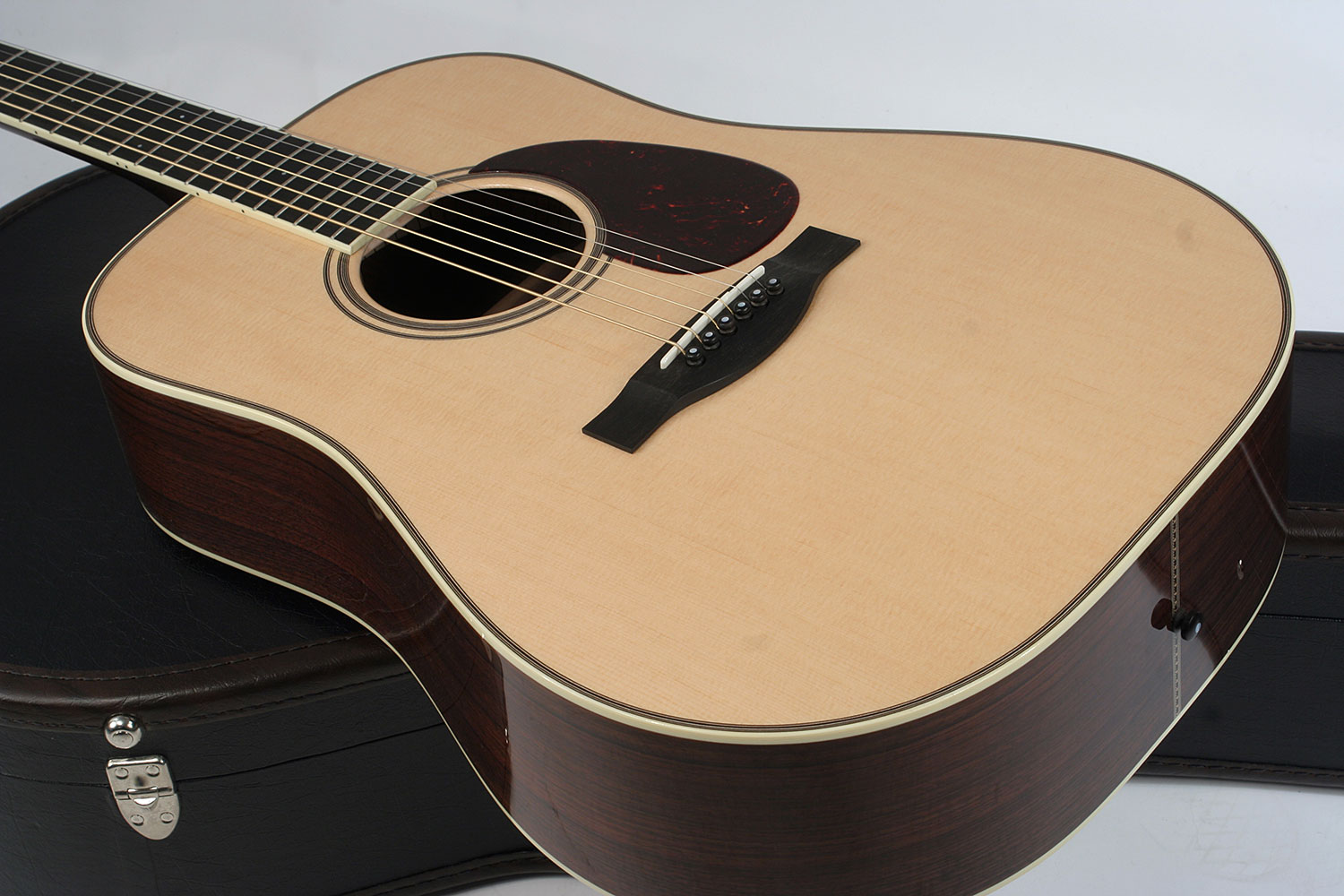 Santa Cruz D Model Dreadnought Epicea Palissandre - Natural - Westerngitaar & electro - Variation 3