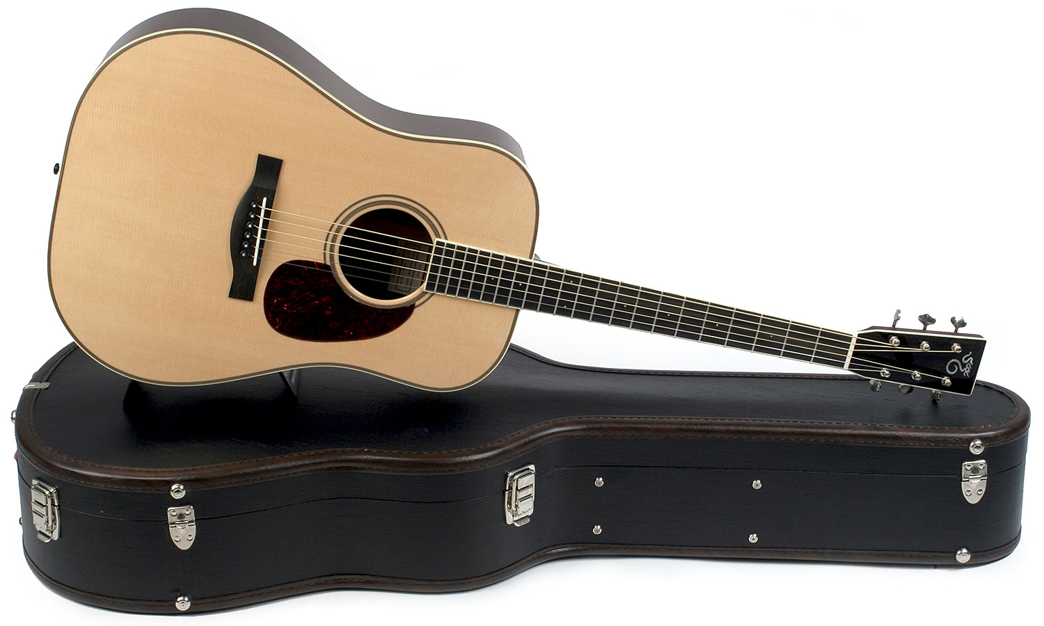 Santa Cruz D Model Dreadnought Epicea Palissandre - Natural - Westerngitaar & electro - Variation 1