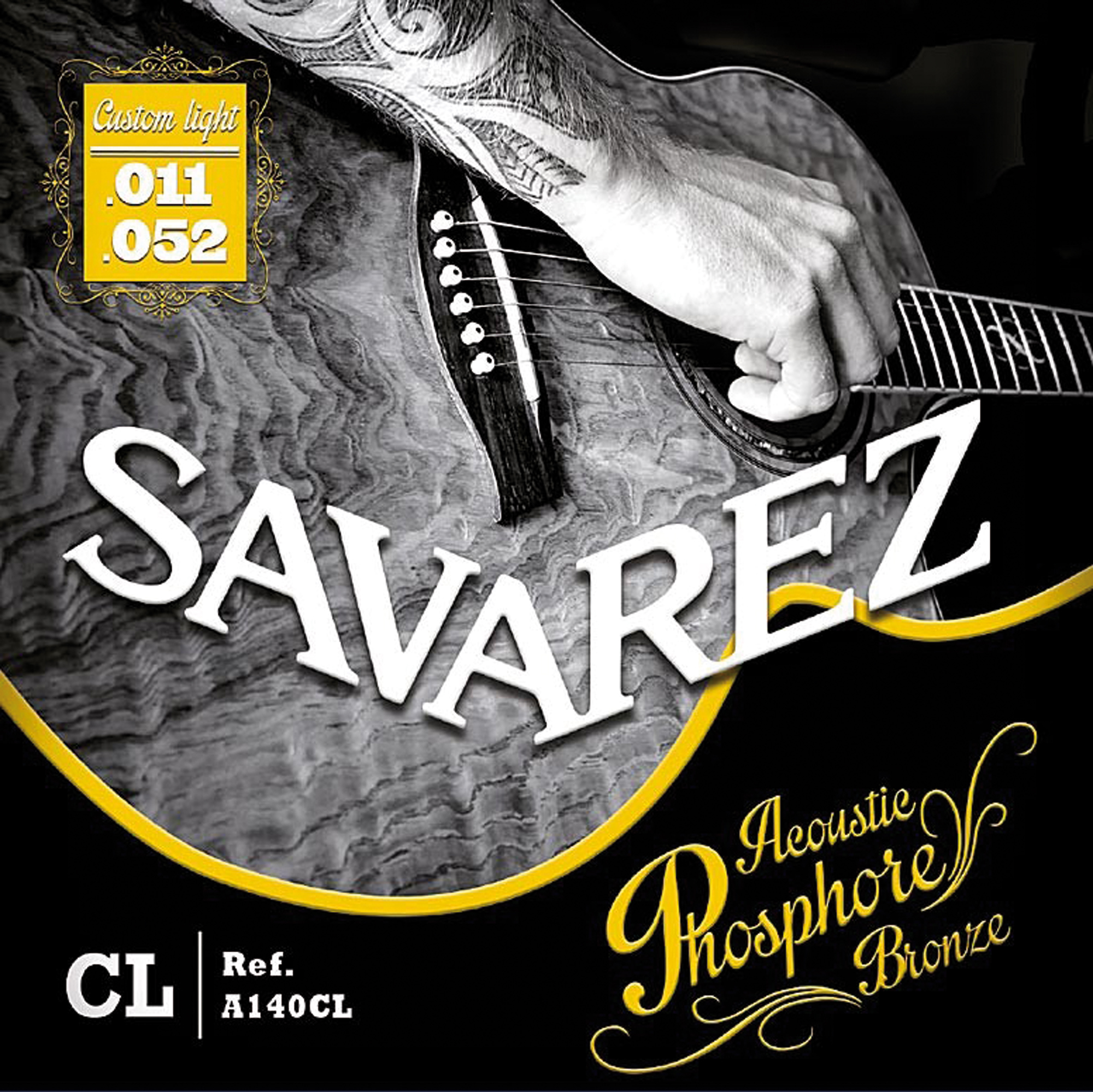 Savarez A140cl Phosphore Bronze 11-15-22-32-42-52 - Westerngitaarsnaren - Main picture