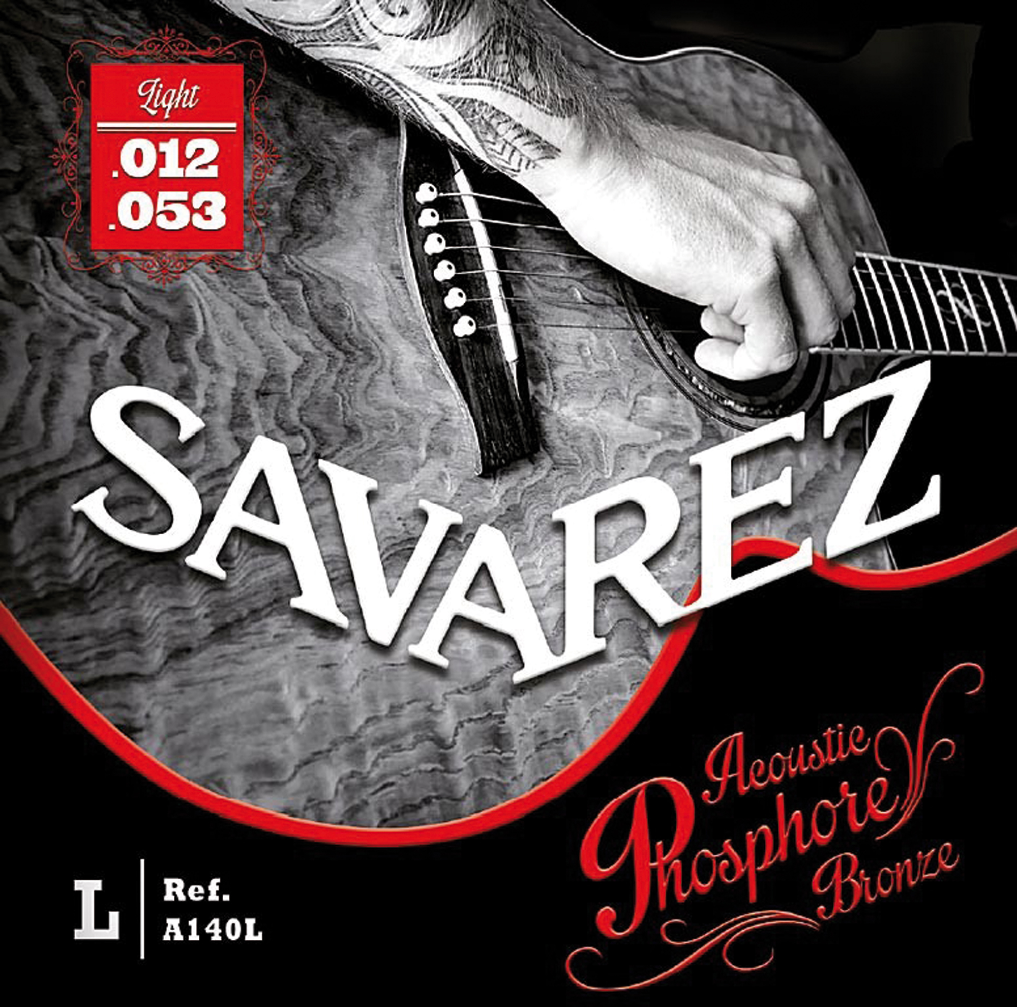 Savarez A140l Phosphore Bronze 12-16-24-32-42-50 - Westerngitaarsnaren - Main picture
