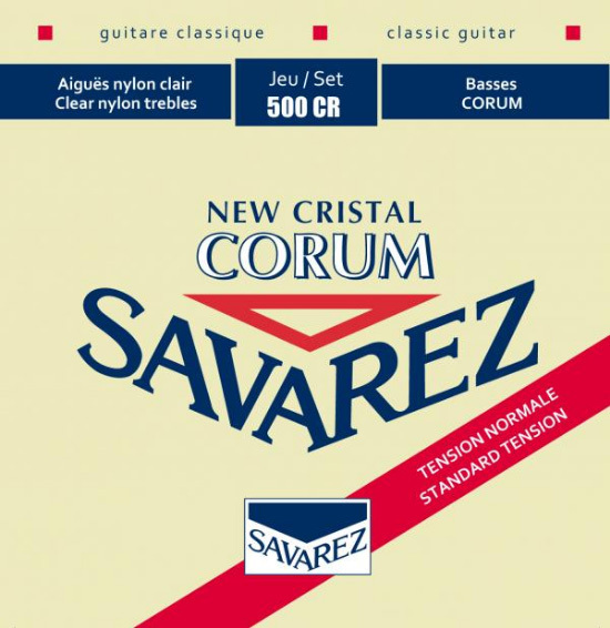 Savarez Jeu De 6 Cordes New Cristal Corum Normal Tension 500cr - Nylonsnaren voor klassieke gitaar - Main picture