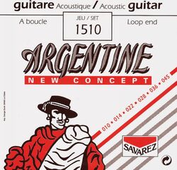 Westerngitaarsnaren  Savarez Argentine 1510 Red XL 10-45 - Snarenset