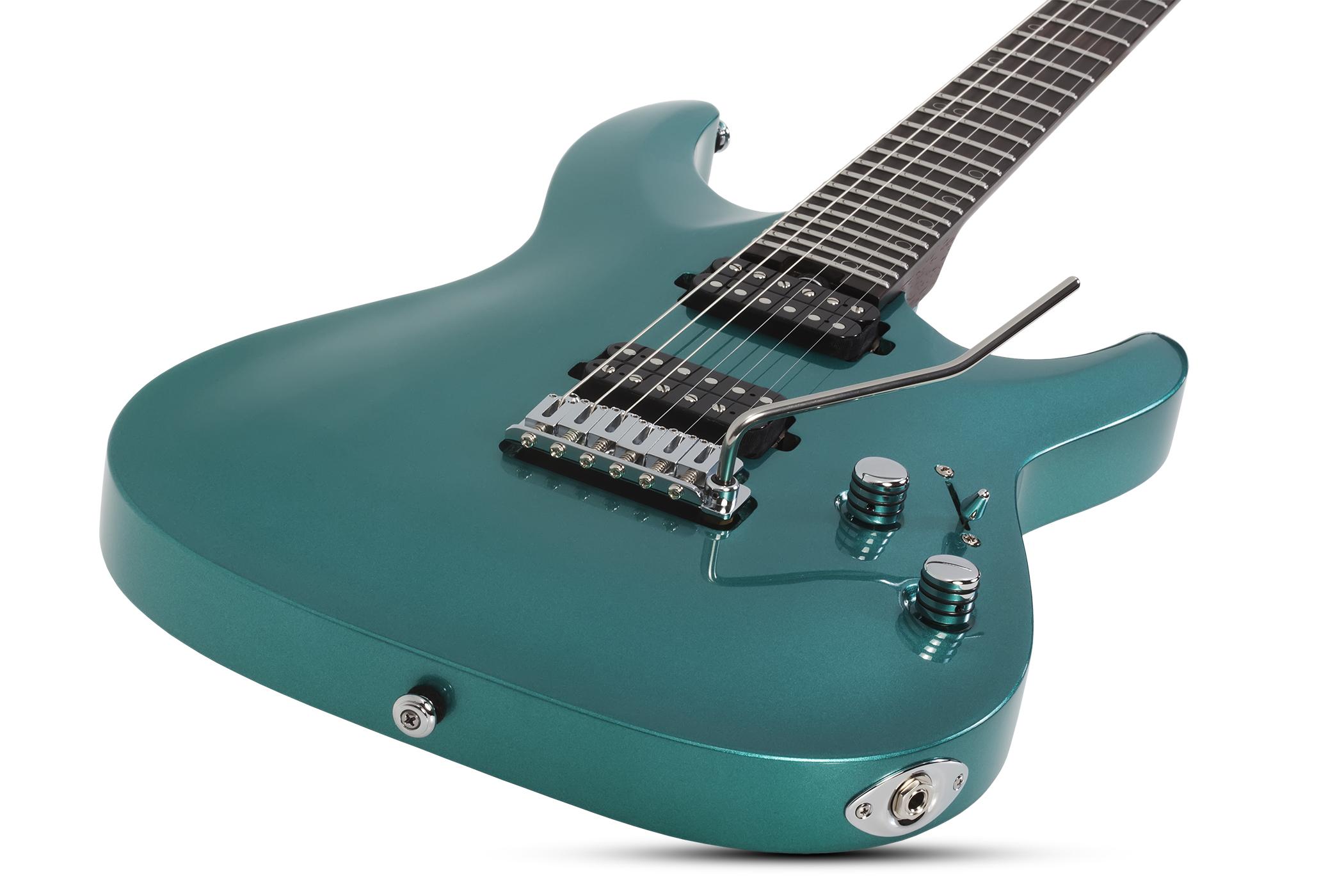 Schecter Aaron Marshall Am-6 Signature 2h Trem Eb - Artic Jade - Elektrische gitaar in Str-vorm - Variation 1