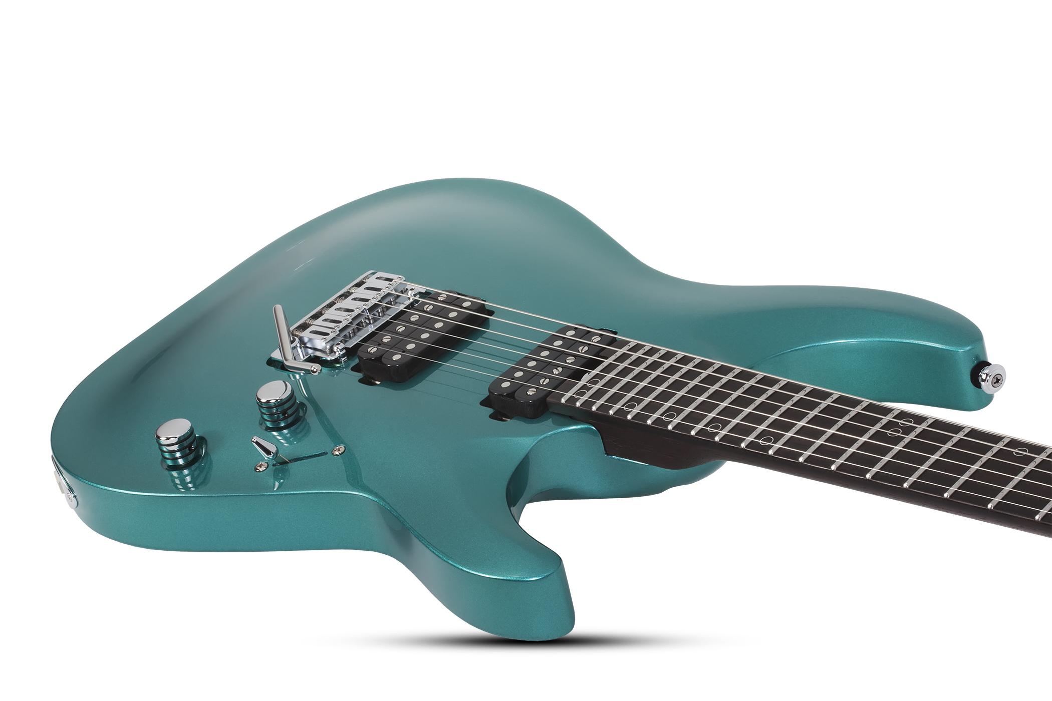 Schecter Aaron Marshall Am-6 Signature 2h Trem Eb - Artic Jade - Elektrische gitaar in Str-vorm - Variation 2