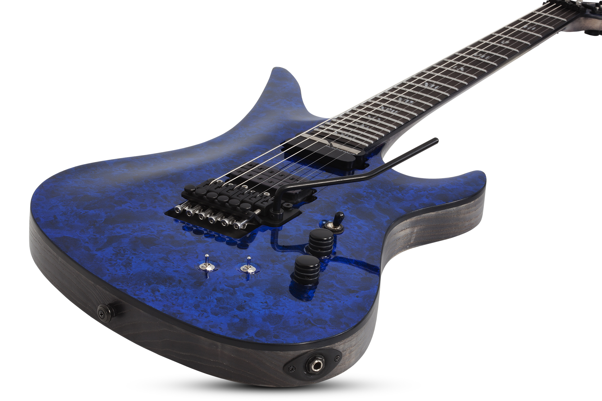 Schecter Avenger Apocalypse Fr S 2h Sustainiac Eb - Blue Reign - Metalen elektrische gitaar - Variation 1