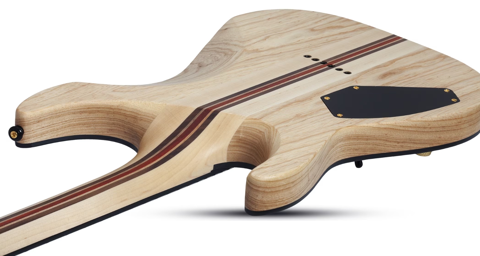 Schecter C1 50th Ann. Lh Gaucher 2h Ht Eb - Gold Burst - Metal elektrische gitaar - Variation 6