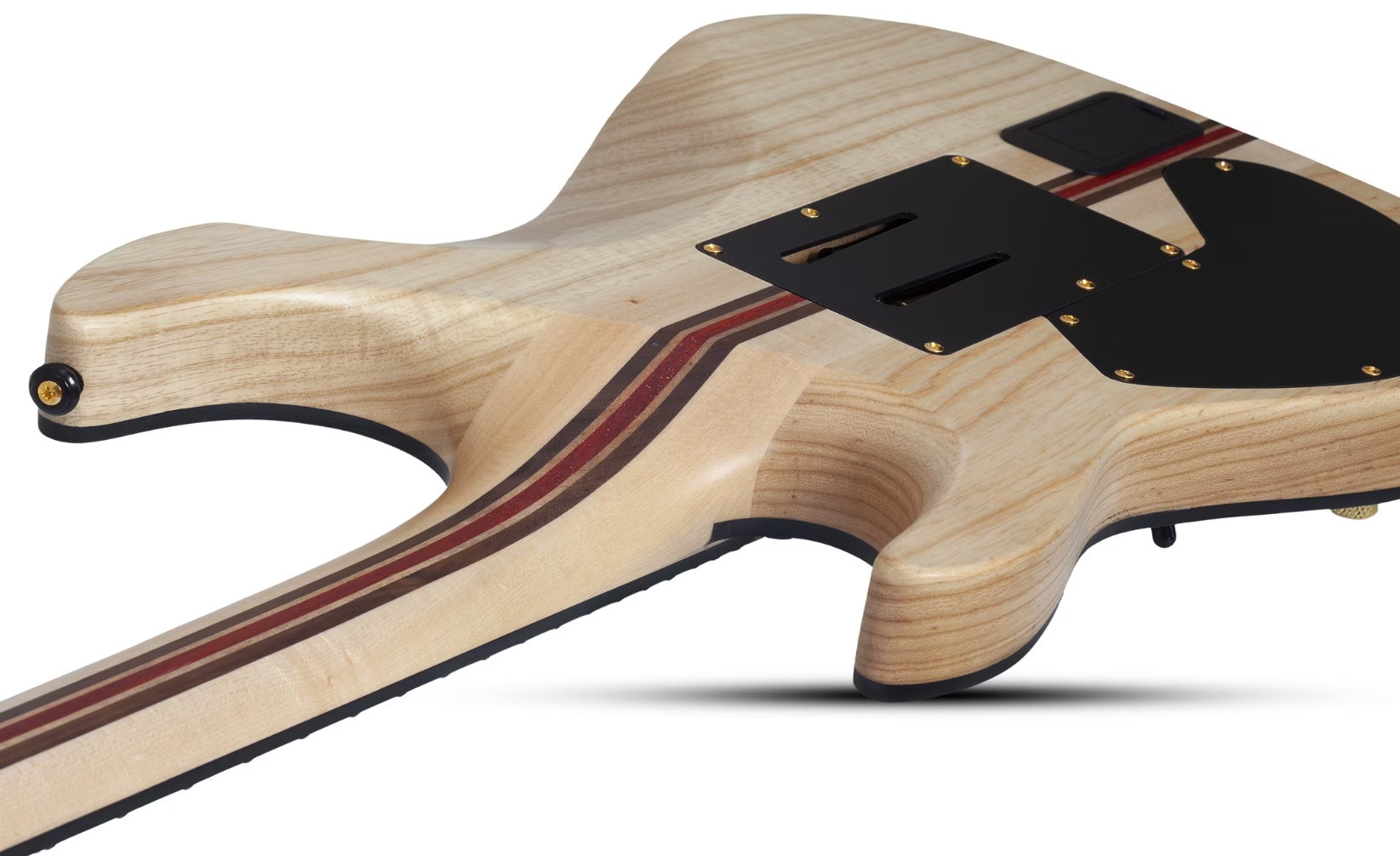 Schecter C1 Fr-s 50th Ann. 2h Sustainiac Fr Eb - 50th Gold Burst - Metal elektrische gitaar - Variation 8