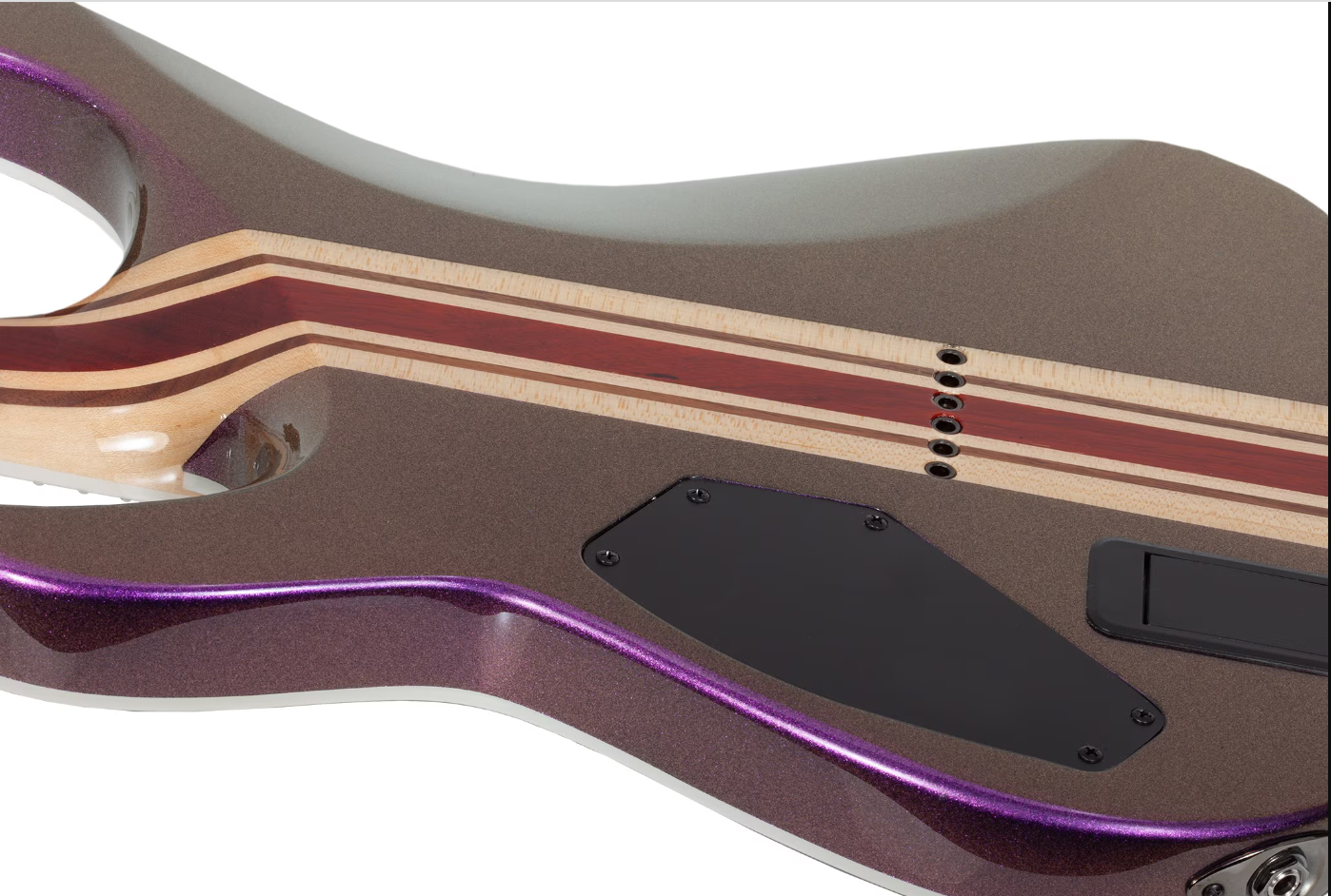 Schecter C1 Sls Hollywood 2h Fishman Fluence Modern Ht Eb - Supernova - Metal elektrische gitaar - Variation 3