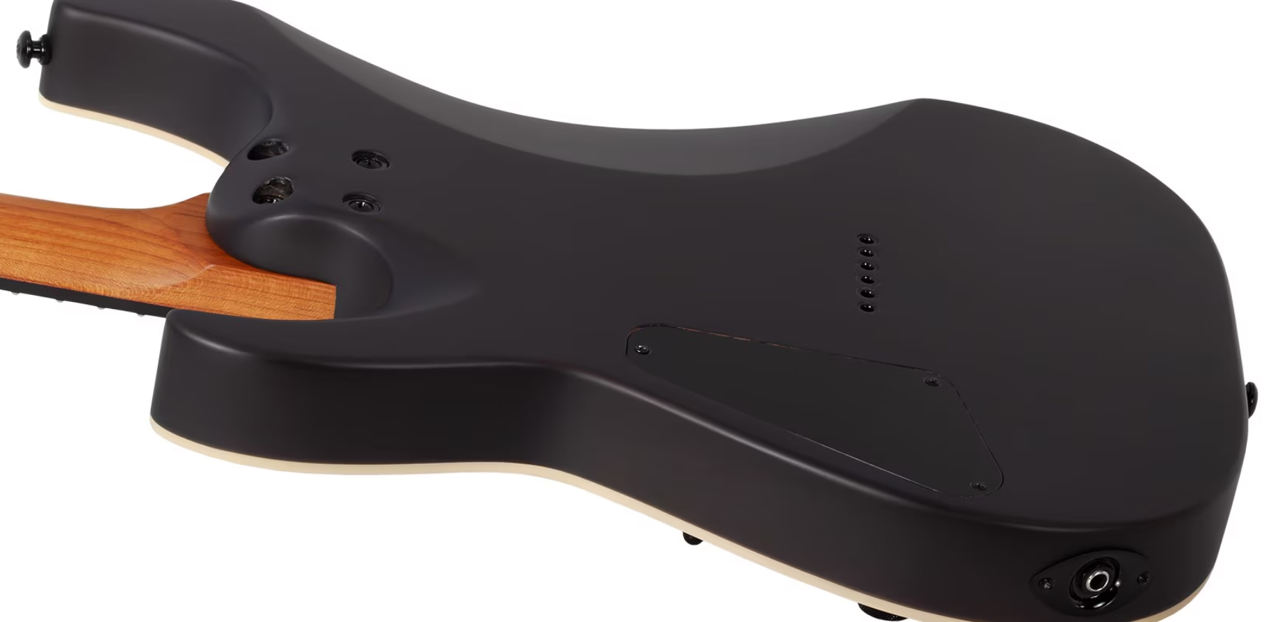 Schecter C1 Standard 2h Ht Rw - Charcoal Satin - Elektrische gitaar in Strat vorm - Variation 5