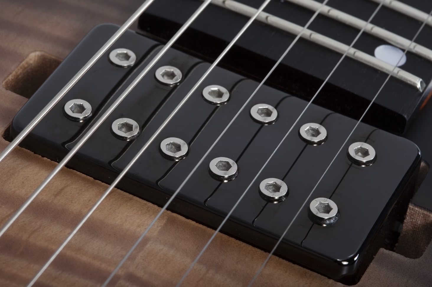 Schecter C1 Standard Plus 2h Ht Eb - Ember Burst - Elektrische gitaar in Strat vorm - Variation 4